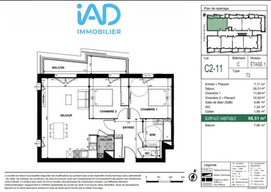 Apartment in TOULOUSE (31300)