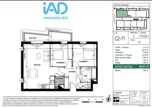Apartment in TOULOUSE (31300)
