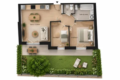Appartement à ROISSY-EN-BRIE (77680)