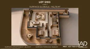 Apartment in SAUMUR (49400)