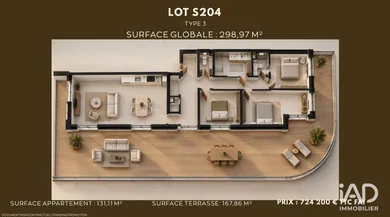 Appartement à SAUMUR (49400)
