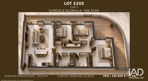 Apartment in SAUMUR (49400)