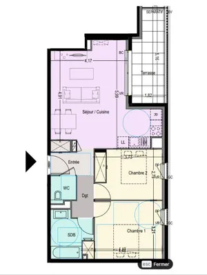 Appartement à FRÉJUS (83600)