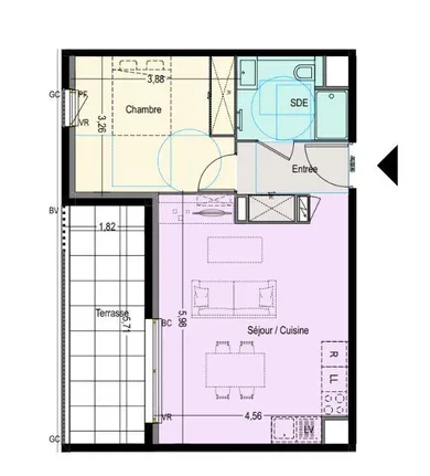 Appartement à FRÉJUS (83600)