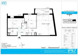 Appartement à ORLÉANS (45000)