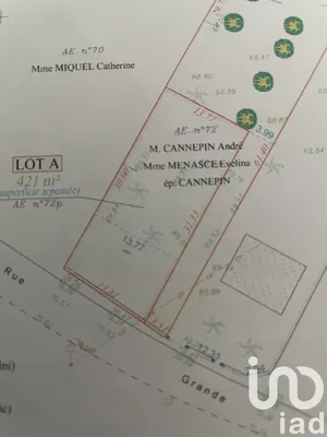 Terrain à bâtir à NOISY-SUR-ÉCOLE (77123)
