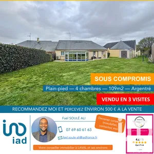 Maison à Argentré (53210)