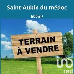 Terrain à bâtir à SAINT-AUBIN-DE-MÉDOC (33160)