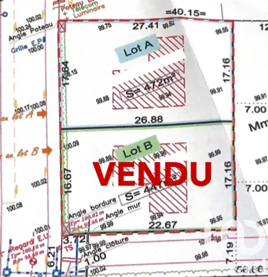 Building plot in Chaumes-en-Retz (44680)