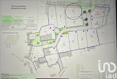 Terrain à bâtir à Vérines (17540)