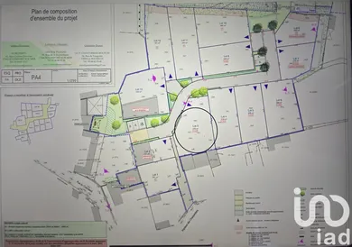 Terrain à bâtir à Vérines (17540)