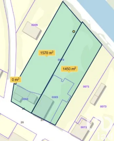 Terrain à bâtir à Clesles (51260)