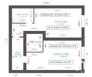 Studio à Lyon (69008)