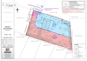 Building plot at Saint-Herblain (44800)