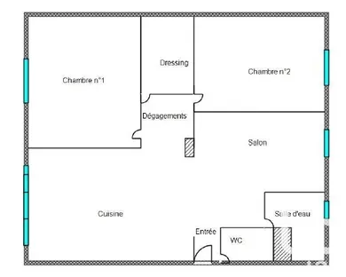 Apartment in Saint-Étienne (42000)