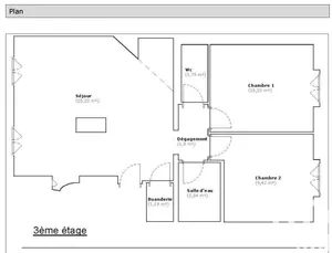 Apartment at Levallois-Perret (92300)