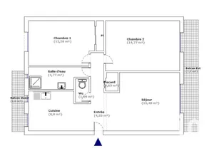 Appartement à Sanary-sur-Mer (83110)