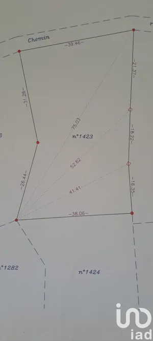 Terrain à bâtir à Campsegret (24140)