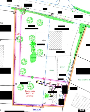 Building plot at Buellas (01310)