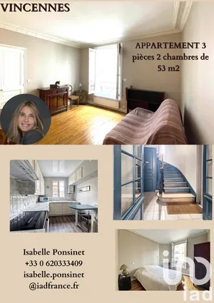 Apartment at Vincennes (94300)