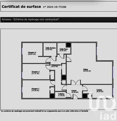 Appartement à Châtillon (92320)