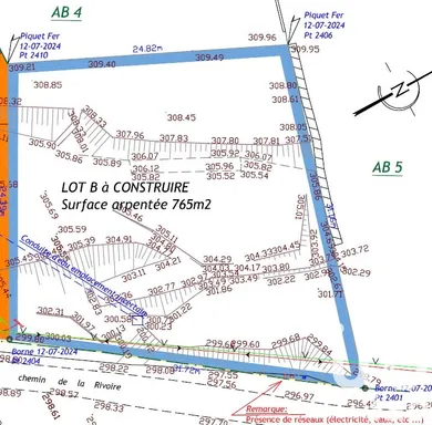 Terrain à bâtir à Dargoire (42800) — 5/5