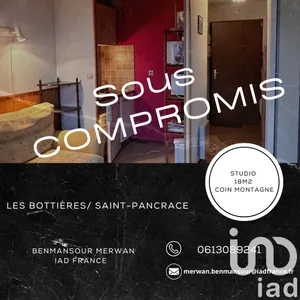 Studio at Saint-Pancrace (73300)