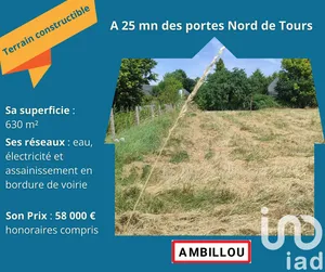 Building plot at Ambillou (37340)