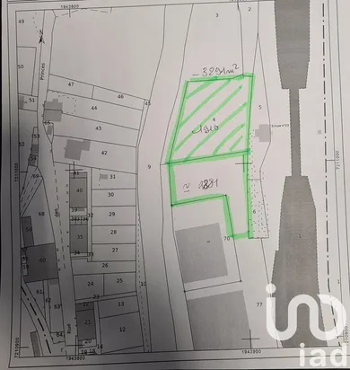 Terrain à bâtir à HARSAULT (88240)