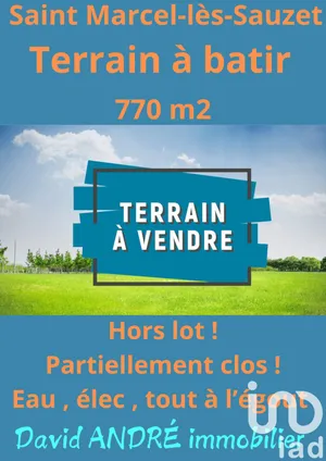 Terrain à bâtir à Saint-Marcel-lès-Sauzet (26740)