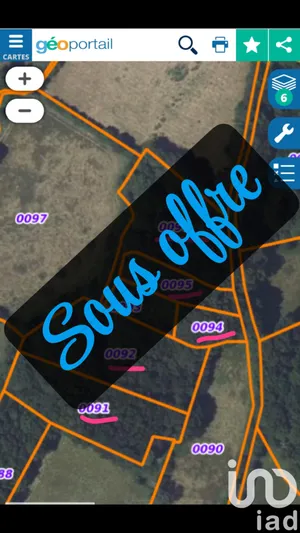 Terrain à Dunet (36310)