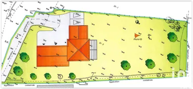 Building plot at Roquefort-les-Pins (06330)