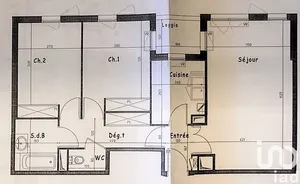 Apartment at Les Mureaux (78130)