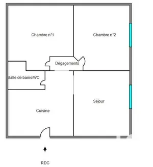 Appartement à Saint-Étienne (42000)