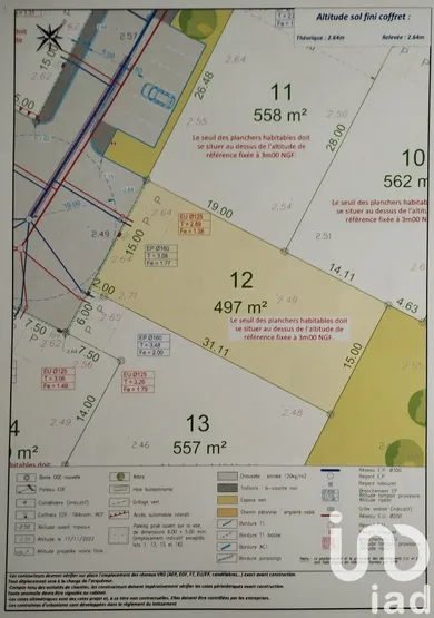 Terrain à bâtir à GRUES (85580)