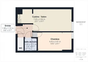 Appartement à Évry (91000)