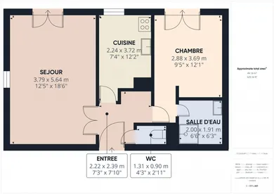 Apartment at Évry (91000)
