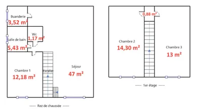 Maison à Saint-Martin-la-Pallu (86380) — 2/20