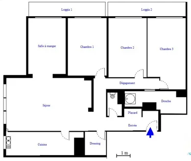 Apartment at Charenton-le-Pont (94220) — 12/12