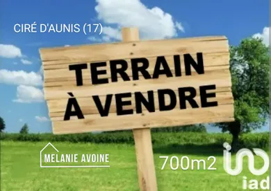 Building plot at Ciré-d'Aunis (17290)