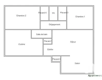 Apartment at Taverny (95150)