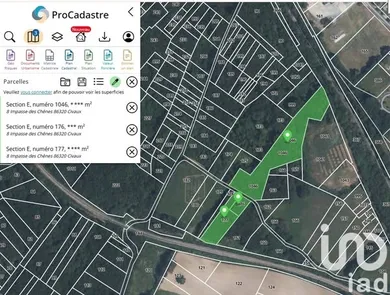 Terrain agricole à Civaux (86320)