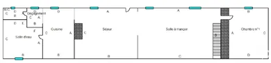 Longère à Gaillardbois-Cressenville (27440) — 6/17