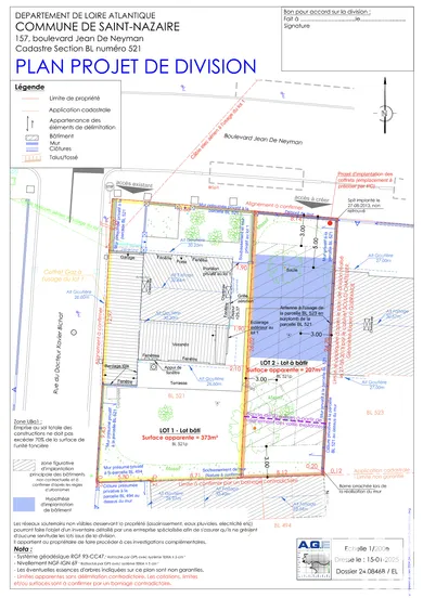 Building plot at Saint-Nazaire (44600)