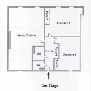 Appartement à Saumur (49400)