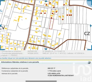 Building plot in Romorantin-Lanthenay (41200)