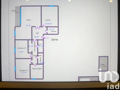 Apartment at Rive-de-Gier (42800)