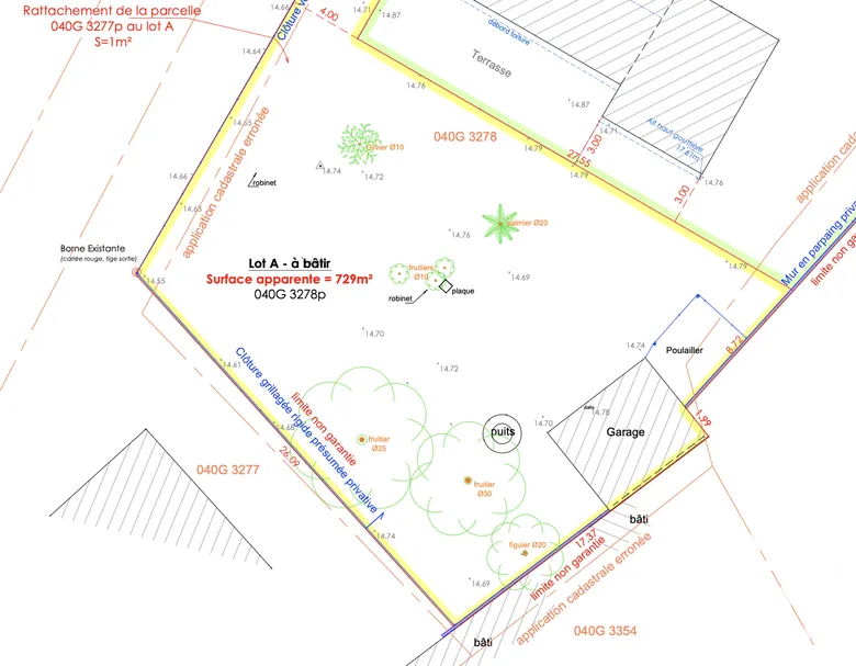 Terrain à bâtir à Chaumes-en-Retz (44680) · 105 990 €