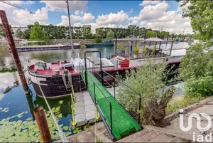 Péniche à L'Île-Saint-Denis (93450)