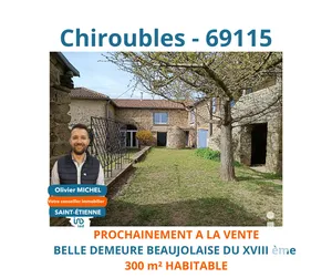 Demeure à Chiroubles (69115)